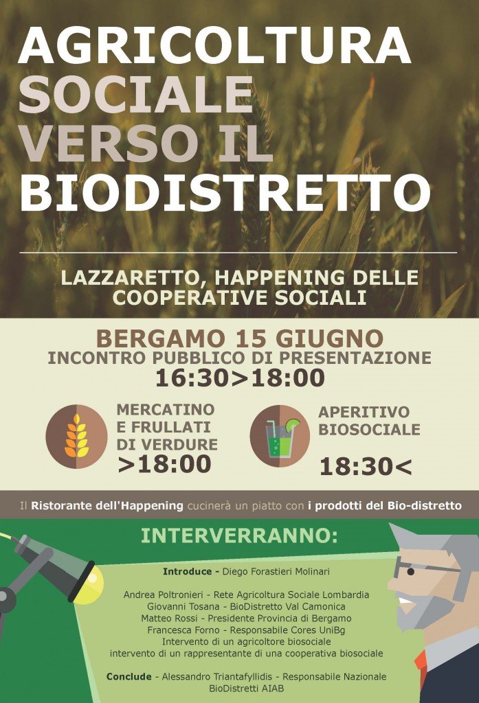 Nasce Il BioDistrettoSociale In Provincia Di Bergamo